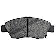 KIT-090221-519 2-Wheel Set Brake Disc and Pad Kit, Plain Surface 4 Lugs Ceramic Brake Disc Evolution Geomet Coated High Carbon; Brake Pad Set Pro-Line Series, Includes (2) Brake Disc and (1) Brake Pad Set