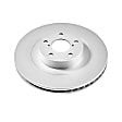 KIT-090221-643 2-Wheel Set Front Brake Disc and Pad Kit, Plain Surface 5 Lugs Ceramic Evolution Geomet Coated High Carbon, Includes (2) Brake Disc and (1) Brake Pad Set
