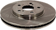 2006 Toyota Sienna Limited - 4-Wheel Set Front and Rear Brake Disc and Pad Kit, Plain Surface, 5 Lugs, Front-295.91 mm/Rear-291.08 mm, Ceramic, With Rear Disc Brake, 3.3L 6Cyl, Pro-Line Series  Includes (4) Disc and (2) Pad Set