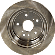 2006 Toyota Sienna Limited - 4-Wheel Set Front and Rear Brake Disc and Pad Kit, Plain Surface, 5 Lugs, Front-295.91 mm/Rear-291.08 mm, Ceramic, With Rear Disc Brake, 3.3L 6Cyl, Pro-Line Series  Includes (4) Disc and (2) Pad Set