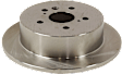 2006 Toyota Sienna Limited - 4-Wheel Set Front and Rear Brake Disc and Pad Kit, Plain Surface, 5 Lugs, Front-295.91 mm/Rear-291.08 mm, Ceramic, With Rear Disc Brake, 3.3L 6Cyl, Pro-Line Series  Includes (4) Disc and (2) Pad Set