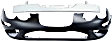 2-Piece Kit, Front Primed Bumper Cover, Includes (1) Bumper Absorber and (1) Bumper Cover