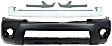 2009 Toyota 4Runner - 4-Piece Kit Front Primed Bumper Cover, Includes (1) Bumper Absorber, (1) Bumper Cover, and (2) Headlight Filler