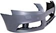 2012 Audi A4 Base - 2-Piece Kit Front Primed Bumper Cover, Sedan,  Includes (1) Bumper Cover and (1) Valance