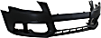 2012 Audi A4 Quattro - 2-Piece Kit Front Primed Bumper Cover,  For Models Without S-Line Package, Sedan,  Includes (1) Bumper Cover and (1) Valance