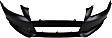 2012 Audi A4 Quattro - 2-Piece Kit Front Primed Bumper Cover,  For Models Without S-Line Package, Sedan,  Includes (1) Bumper Cover and (1) Valance