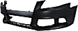 2012 Audi A4 Quattro - 2-Piece Kit Front Primed Bumper Cover,  For Models Without S-Line Package, Sedan,  Includes (1) Bumper Cover and (1) Valance