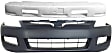 2-Piece Kit, Front Primed Bumper Cover, Includes (1) Bumper Absorber and (1) Bumper Cover