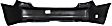 3-Piece Kit, Rear Primed Bumper Cover, 4-Door-Sedan, Japan Built Vehicle, Includes (1) Bumper Absorber, (1) Bumper Cover, and (1) Bumper Reinforcement
