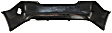 2012 Honda Accord - 3-Piece Kit Rear Primed Bumper Cover, 4-Door-, Sedan,  Includes (1) Bumper Absorber, (1) Bumper Cover, and (1) Bumper Reinforcement