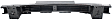 2012 Honda Accord - 3-Piece Kit Rear Primed Bumper Cover, 4-Door-, Sedan,  Includes (1) Bumper Absorber, (1) Bumper Cover, and (1) Bumper Reinforcement