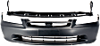 2-Piece Kit, Front Primed Bumper Cover, Includes (1) Bumper Cover and (1) Bumper Retainer