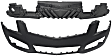 2-Piece Kit, Front Primed Bumper Cover, Includes (1) Bumper Absorber and (1) Bumper Cover