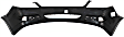3-Piece Kit, Front Primed Bumper Cover, Includes (1) Bumper Absorber, (1) Bumper Cover, and (1) Valance