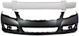 2-Piece Kit, Front Primed Bumper Cover, Includes (1) Bumper Absorber and (1) Bumper Cover