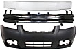 3-Piece Kit, Front Primed Bumper Cover, Includes (1) Bumper Absorber, (1) Bumper Cover, and (1) Bumper Reinforcement