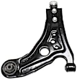 8-Piece Kit Front, Driver and Passenger Side, Lower Control Arm Kit, Includes (2) Control Arm, (2) Sway Bar Link, and (4) Tie Rod End