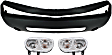 3-Piece Kit, Front Primed Bumper Cover, Includes (1) Bumper Cover and (2) Headlight