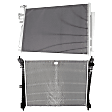 2008 Saturn Vue - 2-Piece Kit Radiator, 3.5L 6Cyl,  Includes (1) A/C Condenser and (1) Radiator