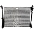2008 Saturn Vue - 2-Piece Kit Radiator, 3.5L 6Cyl,  Includes (1) A/C Condenser and (1) Radiator