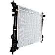 2008 Saturn Vue - 2-Piece Kit Radiator, 3.5L 6Cyl,  Includes (1) A/C Condenser and (1) Radiator