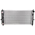 2-Piece Kit Radiator, with A/C Condenser, 2.0L/2.2L/2.4L Eng.