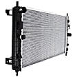 2007 Pontiac G6 Base - 2-Piece Kit Radiator, 3.9L 6Cyl,  Includes (1) A/C Condenser and (1) Radiator