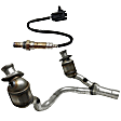 KIT-090523-117 Front Catalytic Converter Kit, Four Wheel Drive, Federal EPA Standard, 46-State Legal (Cannot ship to CA, CO, NY or ME), includes Oxygen Sensor