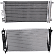 2-Piece Kit Radiator, Includes (1) A/C Condenser and (1) Radiator