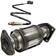 KIT-090523-122 2-Piece Kit Catalytic Converter, 3.5L, 6Cyl, Federal EPA Standard, 46-State Legal (Cannot ship to CA, CO, NY or ME), Includes (1) Catalytic Converter and (1) Oxygen Sensor