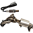 KIT-090523-123 2-Piece Kit Catalytic Converter, 2.5L, 4Cyl, Federal EPA Standard, 46-State Legal (Cannot ship to CA, CO, NY or ME), Includes (1) Catalytic Converter and (1) Oxygen Sensor