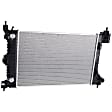 2012-2018 Chevrolet Sonic - 2-Piece Kit Radiator, with A/C Condenser, 1.8L Eng., Plastic Tank
