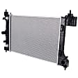 2012-2018 Chevrolet Sonic - 2-Piece Kit Radiator, with A/C Condenser, 1.8L Eng., Plastic Tank
