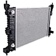 2012-2018 Chevrolet Sonic - 2-Piece Kit Radiator, with A/C Condenser, 1.8L Eng., Plastic Tank