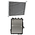 2-Piece Kit Radiator, 5.7L, 8Cyl, Includes (1) A/C Condenser and (1) Radiator