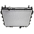 2004 Chrysler PT Cruiser Base - 2-Piece Kit Radiator, Non-Turbocharged, 2.4L 4Cyl,  Includes (1) A/C Condenser and (1) Radiator