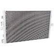 2003 Chrysler PT Cruiser - 2-Piece Kit Radiator, Non-Turbocharged, 2.4L 4Cyl,  Includes (1) A/C Condenser and (1) Radiator