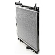 2003 Chrysler PT Cruiser - 2-Piece Kit Radiator, Non-Turbocharged, 2.4L 4Cyl,  Includes (1) A/C Condenser and (1) Radiator