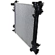 2-Piece Kit Radiator, with A/C Condenser, 3.3L/3.6L/3.8L Eng., Plastic Tank