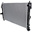 2007-2017 Jeep Patriot - 2-Piece Kit Radiator, with A/C Condenser, 2.0L/2.4L Eng., Plastic Tank