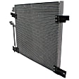 2-Piece Kit Radiator, Includes (1) A/C Condenser and (1) Radiator