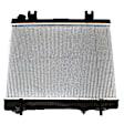 2005 Dodge Dakota - 2-Piece Kit Radiator, For Models With Heavy Duty Cooling, 4.7L 8Cyl,  Includes (1) A/C Condenser and (1) Radiator