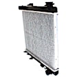 2005 Dodge Dakota - 2-Piece Kit Radiator, For Models With Heavy Duty Cooling, 4.7L 8Cyl,  Includes (1) A/C Condenser and (1) Radiator