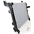 2000 Dodge Durango - 2-Piece Kit Radiator, 4.7L 8Cyl,  Includes (1) A/C Condenser and (1) Radiator