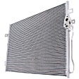 2-Piece Kit Radiator, Includes (1) A/C Condenser and (1) Radiator