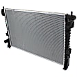 2011 Ford Edge - 2-Piece Kit Radiator, For Models With Tow Package, 3.7L 6Cyl,  Includes (1) A/C Condenser and (1) Radiator