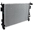 2011 Ford Edge - 2-Piece Kit Radiator, For Models With Tow Package, 3.7L 6Cyl,  Includes (1) A/C Condenser and (1) Radiator