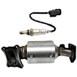 KIT-090523-70 2-Piece Kit Catalytic Converter, Federal EPA Standard, 46-State Legal (Cannot ship to CA, CO, NY or ME), Includes (1) Catalytic Converter and (1) Oxygen Sensor