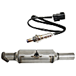 KIT-090523-76 2-Piece Kit Catalytic Converter, 2.0L, 4Cyl, Federal EPA Standard, 46-State Legal (Cannot ship to CA, CO, NY or ME), Includes (1) Catalytic Converter and (1) Oxygen Sensor