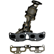 KIT-090523-79 2-Piece Kit Catalytic Converter, 2.5L, 4Cyl, Federal EPA Standard, 46-State Legal (Cannot ship to CA, CO, NY or ME), Includes (1) Catalytic Converter and (1) Oxygen Sensor